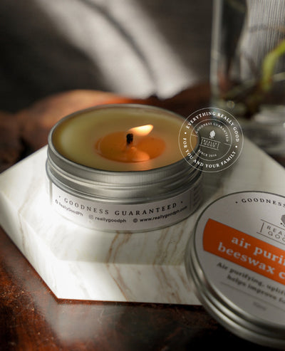 Our Air Purifying Beeswax Candle